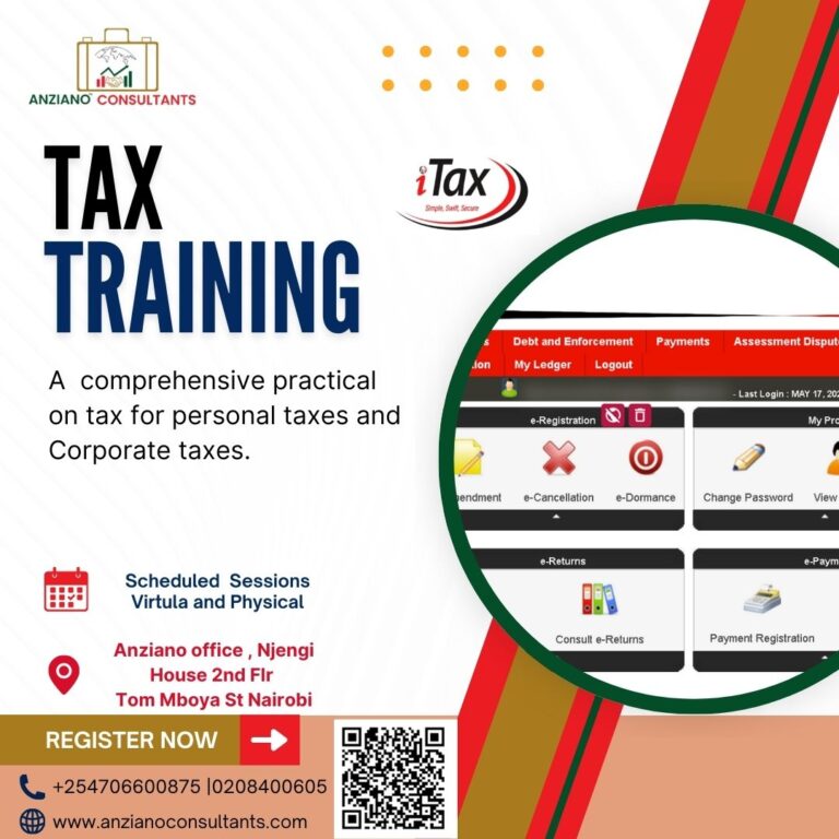anziano tax training nairobi kenya1